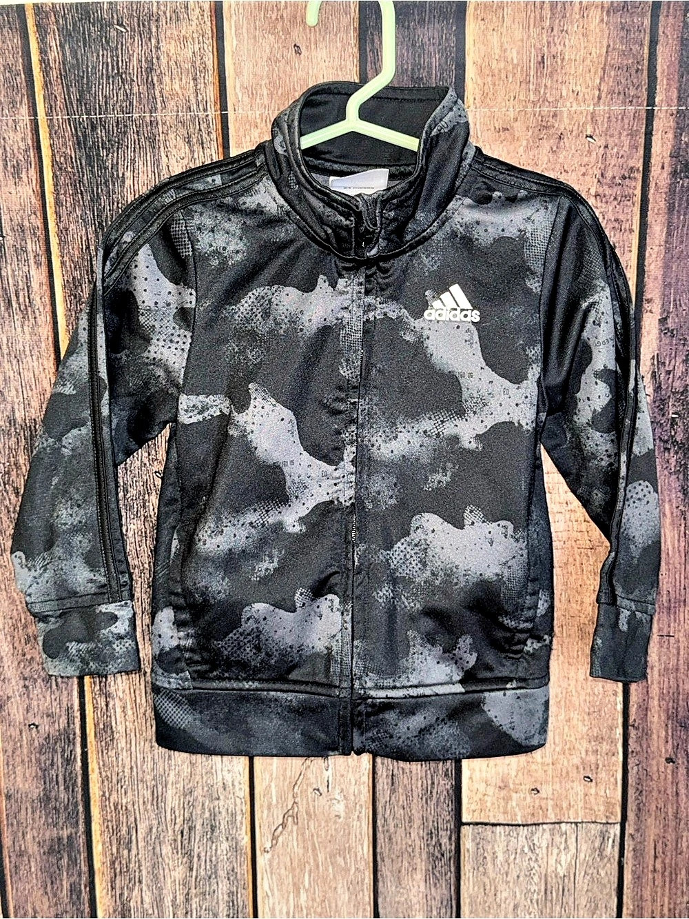 Adidas Camo Toddler Track Jacket 24M Like New